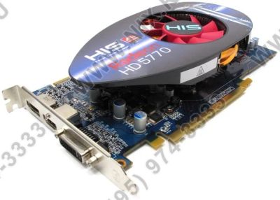 Лот: 3577877. Фото: 1. Видеокарта PCI-E 1024МБ HIS HD... Видеокарты