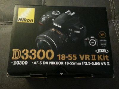 Лот: 5070330. Фото: 1. Фотоаппарат Nikon D3300 KIT 24... Цифровые зеркальные