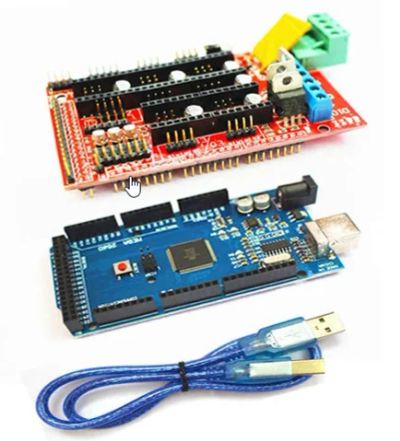Лот: 15233794. Фото: 1. Arduino Mega 2560 + Ramps 1.4. Микроконтроллеры