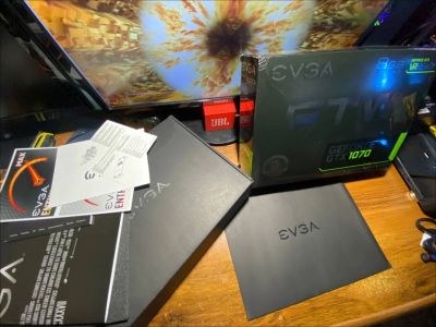 Лот: 19253652. Фото: 1. Видеокарта GeForce GTX 1070 8gb. Видеокарты