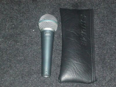 Лот: 1291155. Фото: 1. Shure BETA58A. Динамический микрофон... Студийные микрофоны, радиомикрофоны и радиосистемы