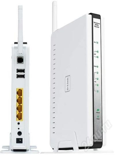 Лот: 578786. Фото: 1. ADSL2+ маршрутизатор и точка доступа... Маршрутизаторы (роутеры)