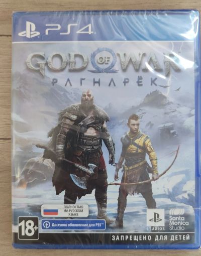 Лот: 21326651. Фото: 1. God of War: Ragnarok (русс. озвучка... Игры для консолей