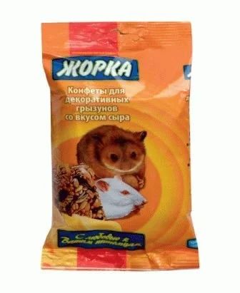 Лот: 16213325. Фото: 1. Конфеты медовые Сыр (2шт) лакомство... Корма