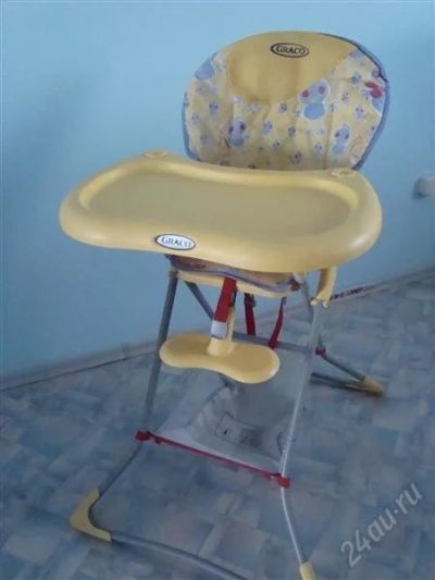 Лот: 2012120. Фото: 1. стульчик для кормления Graco. Стульчики для кормления