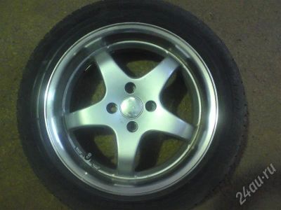Лот: 362486. Фото: 1. Литьё с резиной 16" 4х100 NKB... Шины