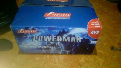 Лот: 11642234. Фото: 1. Стабилизатор PowerMan8000. Стабилизаторы напряжения, ЛАТР