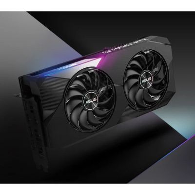 Лот: 16817563. Фото: 1. Asus GeForce RTX 3070 8192Mb dual... Видеокарты