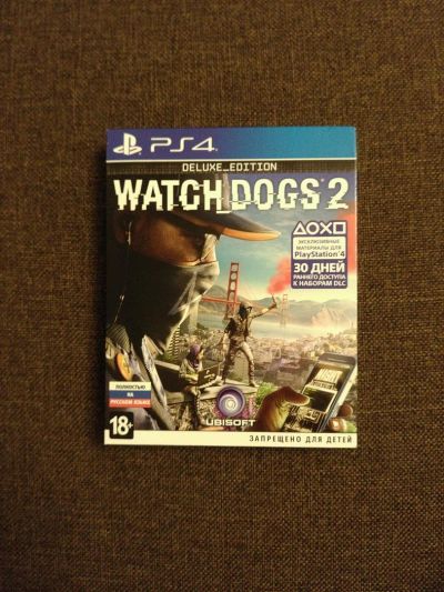 Лот: 8992683. Фото: 1. Watch Dogs 2 Deluxe Edition Диск... Игры для консолей