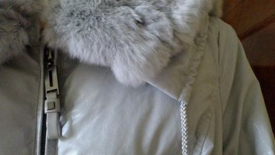 Лот: 3280684. Фото: 1. Кожаный пуховик Max Mara. Верхняя одежда