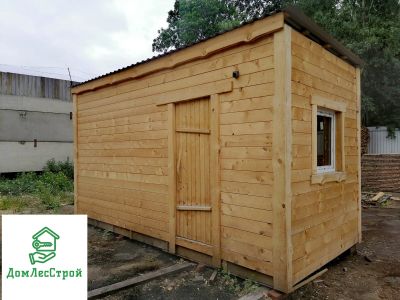 Лот: 22836441. Фото: 1. Каркасная баня 2.4x5м. Срубы, бани, дома