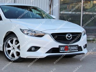 Лот: 6449893. Фото: 1. Клыки на передний бампер, Mazda... Детали тюнинга