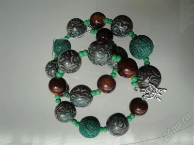 Лот: 605706. Фото: 1. Изделия из полимерной глины,браслет... Браслеты