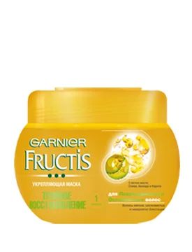 Лот: 11377051. Фото: 1. Garnier Fructis Маска укрепляющая... Уход за волосами 