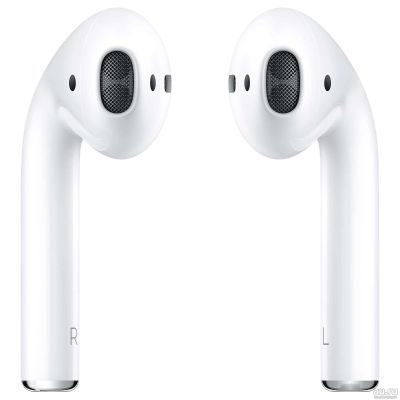 Лот: 18287957. Фото: 1. Apple AirPods 2 MRXJ2RU/A с беспроводным... Наушники, гарнитуры