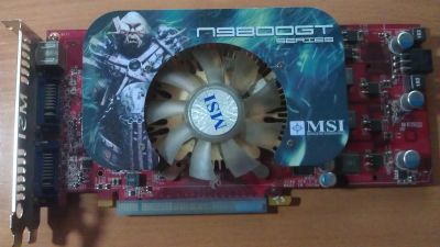 Лот: 2999205. Фото: 1. MSI GeForce 9800 GT 600Mhz PCI-E... Видеокарты