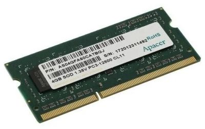 Лот: 18617887. Фото: 1. Память SO-DIMM DDR-III 2Gb Apacer... Оперативная память
