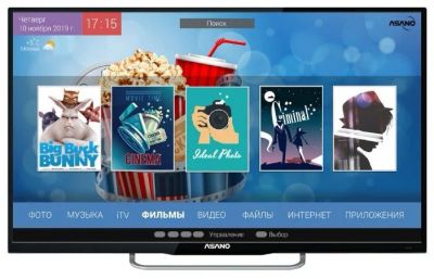 Лот: 15210039. Фото: 1. Телевизор 43" Asano 43LU8030S. Телевизоры