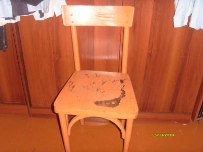 Лот: 11250931. Фото: 1. Старый советский стул дерево. Столы, стулья, обеденные группы