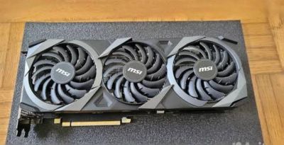 Лот: 20428967. Фото: 1. MSI GeForce RTX 3070 ventus 3X... Видеокарты