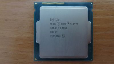 Лот: 24921688. Фото: 1. Процессор Intel Core i5-4570. Процессоры