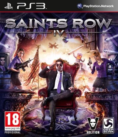 Лот: 8563812. Фото: 1. Saint's Row IV . Лицензионный... Игры для консолей