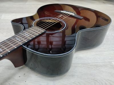 Лот: 24914206. Фото: 1. Акустическая гитара из массива... Гитары