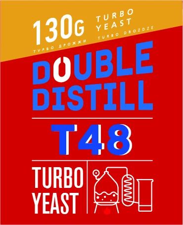 Лот: 19141301. Фото: 1. Турбо дрожжи Люкс Double Distill... Ингредиенты для приготовления напитков