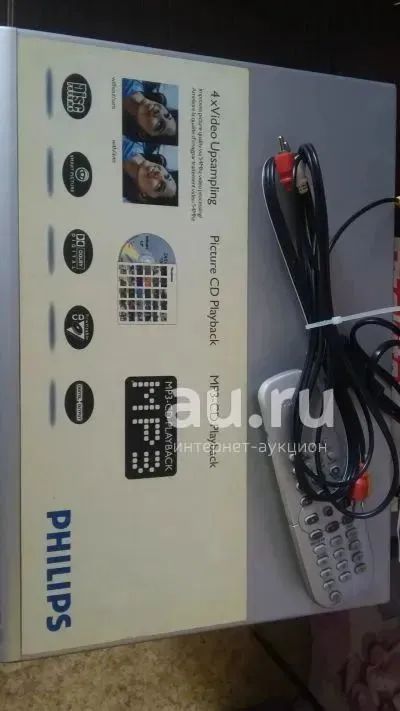 Лот: 20531247. Фото: 1. DVD плеер philips. DVD, Blu-Ray плееры