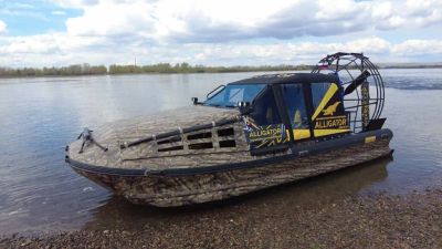 Лот: 25530731. Фото: 1. Аэролодка Alligator Raptor E-AIR... Лодки и катера