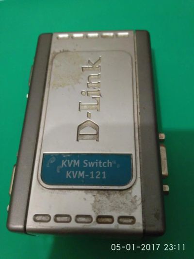 Лот: 8833183. Фото: 1. KVM переключатель D-Link KVM-121. Другое (комплектующие)