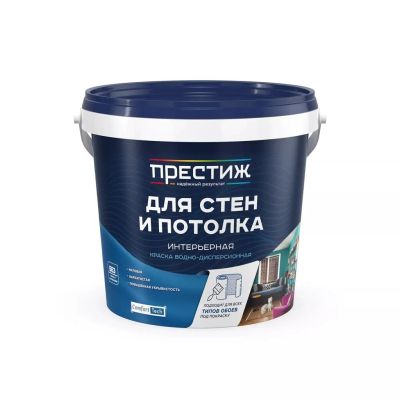 Лот: 24085343. Фото: 1. Краска водно-дисперсионная, Престиж... Краски, лаки, растворитель