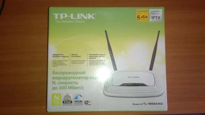 Лот: 5913614. Фото: 1. Wi-Fi Роутер TP-Link TL-WR841ND. Маршрутизаторы (роутеры)