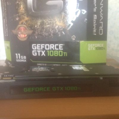 Лот: 9959644. Фото: 1. Gainward GeForce GTX 1080 TI Golden... Видеокарты