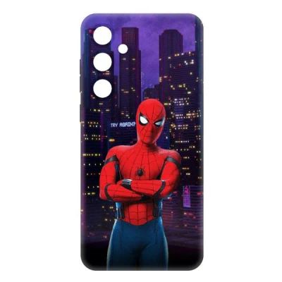Лот: 24498445. Фото: 1. Чехол Krutoff Soft Case Человек-Паук... Чехлы, бамперы