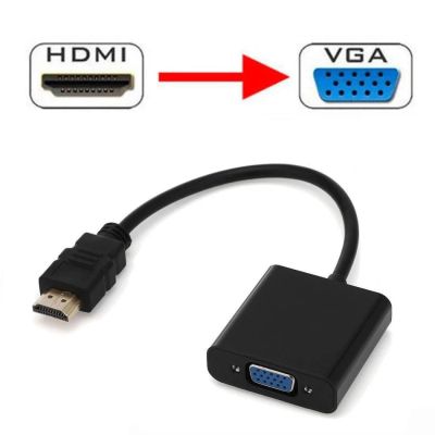 Лот: 10880509. Фото: 1. Кабель HDMI to VGA переходник... Шлейфы, кабели, переходники