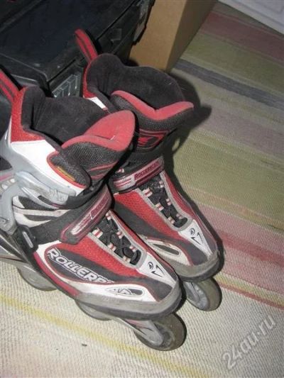 Лот: 2963552. Фото: 1. Ролики Rollerblade 43 размер. Роликовые коньки, скейтборды, самокаты