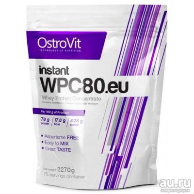Лот: 9088691. Фото: 1. Сывороточный протеин Ostrovit... Спортивное питание, витамины
