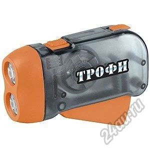 Лот: 5881293. Фото: 1. Фонарь Трофи динамо TD2 2xLED... Фонарики