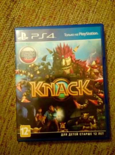 Лот: 9011174. Фото: 1. Knack PS4 Торг! Обмен!. Игры для консолей