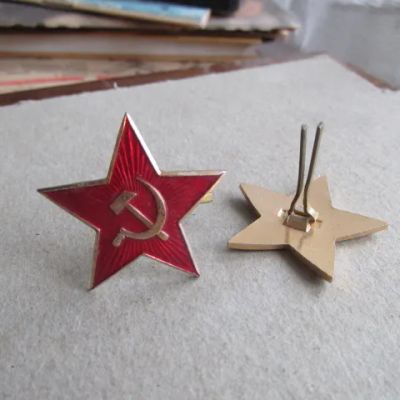Лот: 17729780. Фото: 1. Звезда красная на шапку СА звездочка... Обмундирование