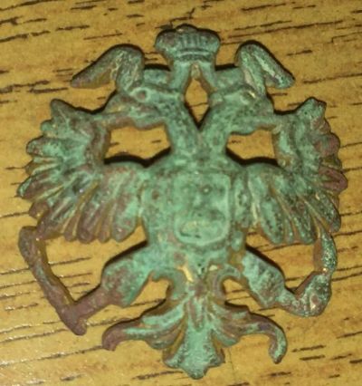 Лот: 25338759. Фото: 1. Накладка царский орел антиквар. Другое (антиквариат)