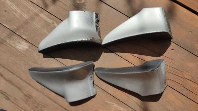 Лот: 17693846. Фото: 1. Комплект брызговиков nissan wingroad... Кузов