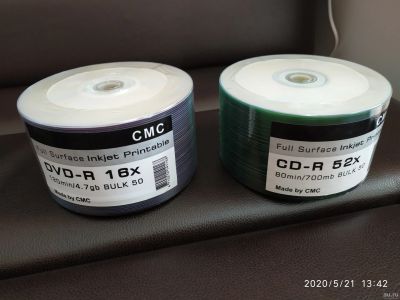 Лот: 16063088. Фото: 1. продам дискиDVD_R 16х. CD, DVD, BluRay