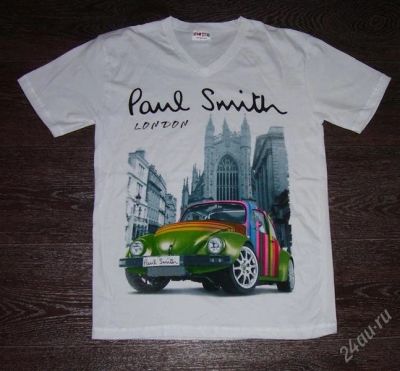 Лот: 1585898. Фото: 1. Футболка Paul Smith Выкупаем у... Футболки, поло