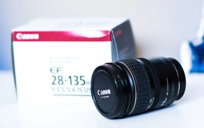 Лот: 3162530. Фото: 1. Объектив Canon EF 28-135mm f/3... Объективы