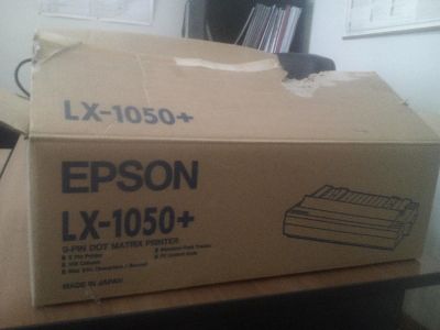 Лот: 8277290. Фото: 1. Принтер EPSON LX-1050+, новый... Матричные принтеры
