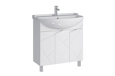 Лот: 23664038. Фото: 1. Тумба напольная Sanstar Каскад. Мебель для ванной комнаты