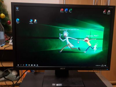 Лот: 17075582. Фото: 1. Монитор Acer v223w "22. ЖК-мониторы