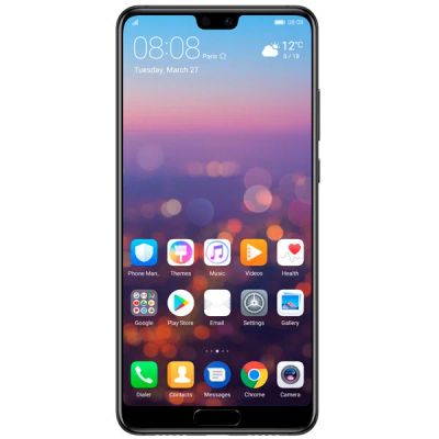 Лот: 11651198. Фото: 1. Huawei P20 Черный. Новый, официальная... Смартфоны